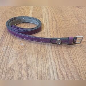 💜 Sleek & Chic Plum Purple Belt - Size XL, Perfect Accent Piece! 💜
